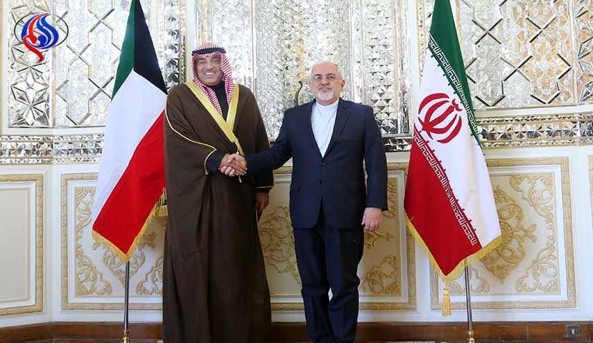 ظريف يثمن دور أمير الكويت في تعزيز حسن الجوار مع دول المنطقة