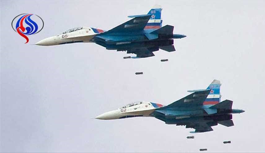 حمله روسیه و سوریه به داعش در دیرالزور
