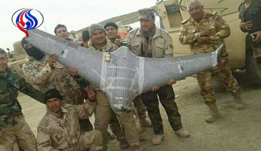 سرنگونی يک فروند پهپاد داعشی در عراق (عکس)