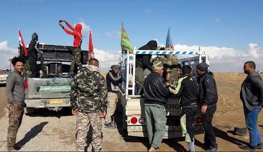 بالصور..تقديم الدعم اللوجستي لقوات الحشد الشعبي العراقي في الموصل