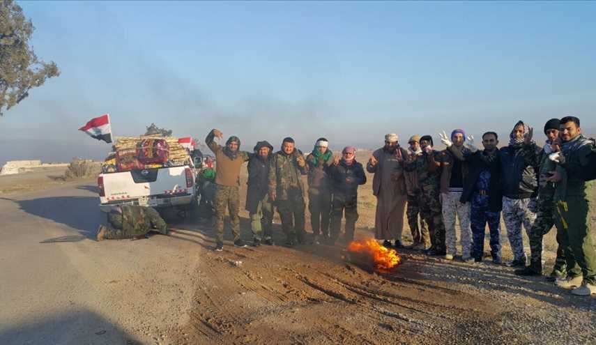 بالصور..تقديم الدعم اللوجستي للقوات العراقية في قاطع تل الزلط وتل عبطة في الموصل