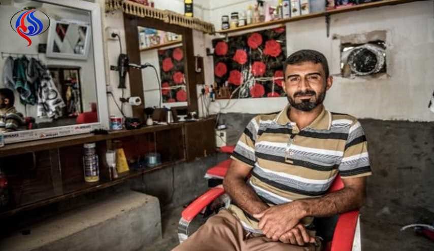 داعش آرایشگاه های مردانۀ موصل را تعطیل کرد