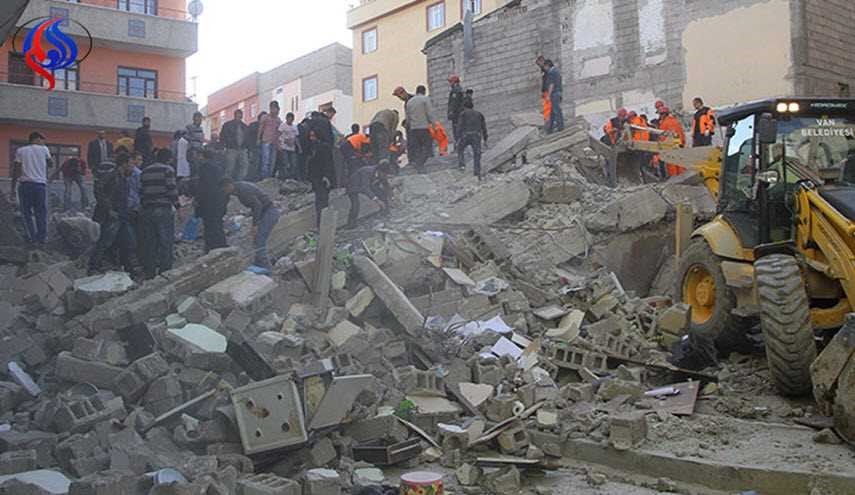 زلزالان يدمران عشرات المنازل شمالي تركيا