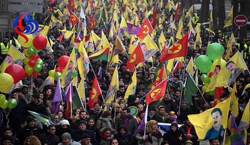 تظاهرة لاكراد تركيا في ستراسبورغ للمطالبة بتحرير اوجلان