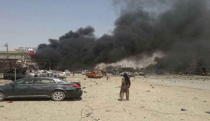 انهدام پنج خودروی بمب گذاری شده داعش در موصل