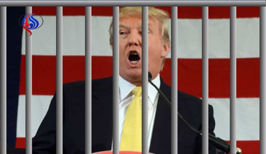 پیش‌بینی روزنامۀصهیونیستی:ترامپ به زندان می‌افتد