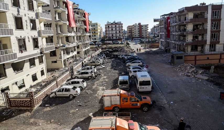 انفجار شدید در شهر شانلی اورفا ترکیه/ تصاویر