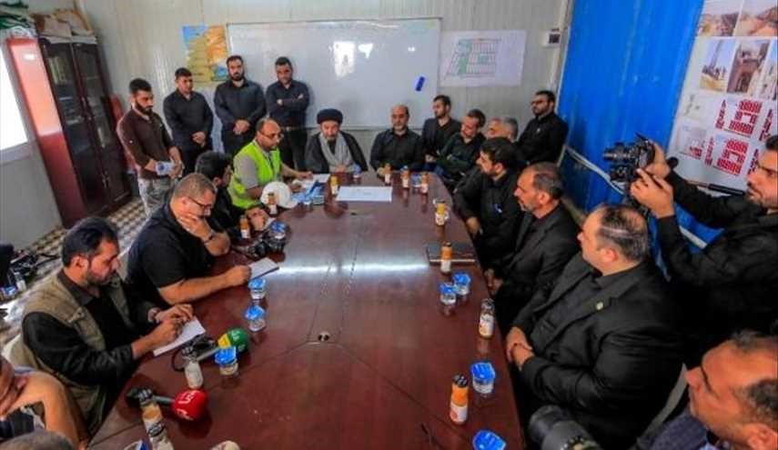 بالصور..العتبة العلوية في النجف الأشرف تعلن قرب انتهاء مجمع قنبر السكني والبدء بمشروع سكني جديد