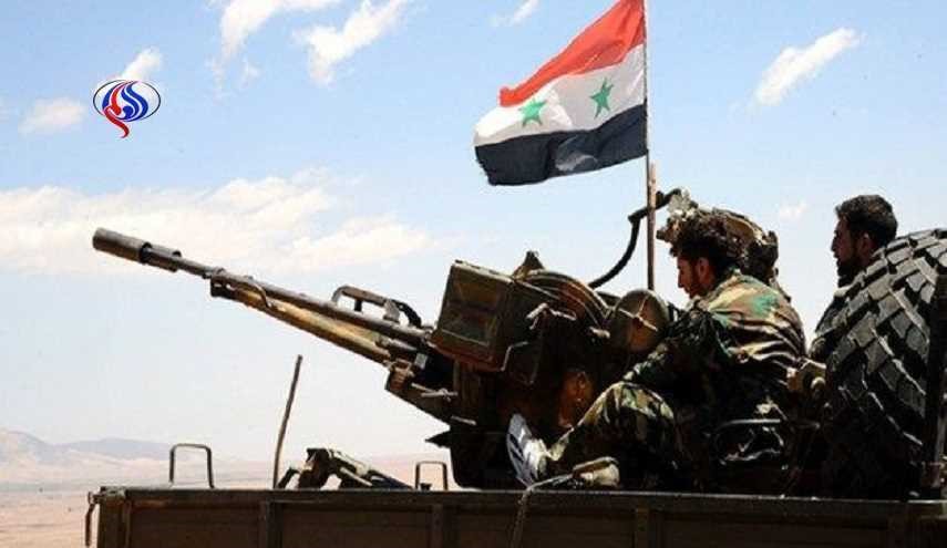 پیشروی ارتش سوریه در منطقه البیارات در غرب تدمر