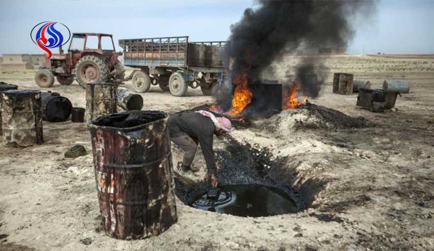 حملۀ داعش به چاه های نفت در شرق تکریت