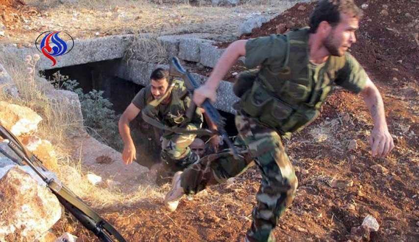 انهدام تونل های تروریستها در شرق دمشق
