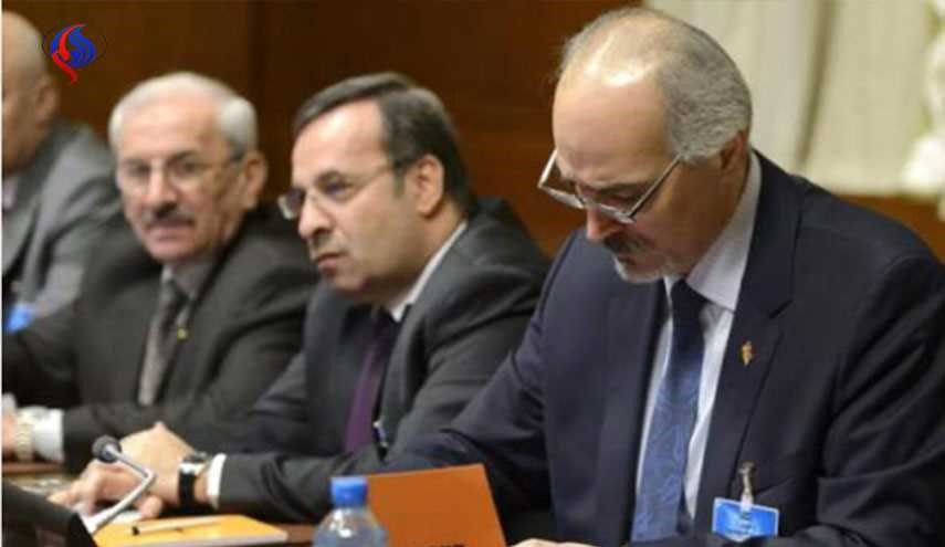 بشار الجعفري يرفض مصافحة دبلوماسي تركي