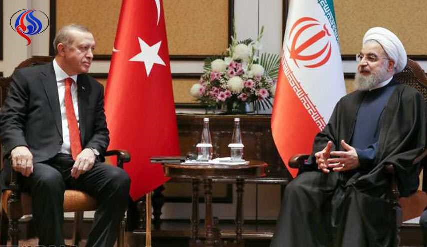 الرئيسان الايراني والتركي يبحثان العلاقات الثنائية والقضايا الاقليمية