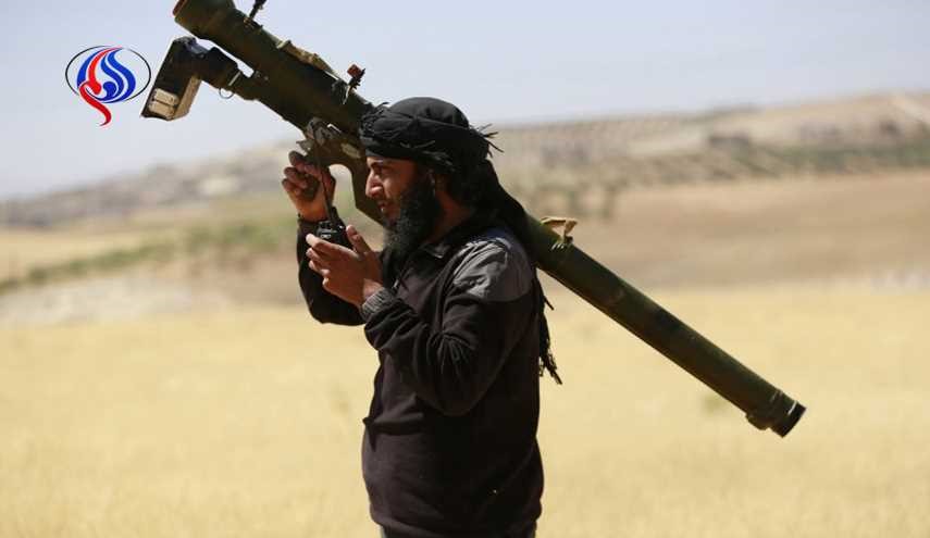 درگیری تروریست های داعشی در شرق سوریه