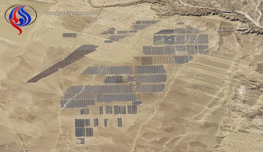 عکس‌های ناسا از بزرگترین نیروگاه خورشیدی جهان
