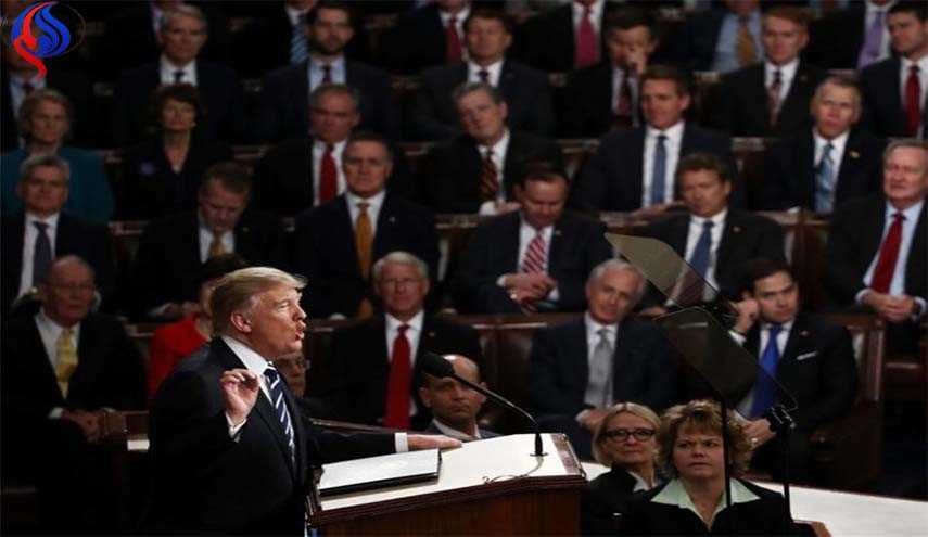 نظرسنجی آمریکایی‌ها از سخنرانی ترامپ در کنگره
