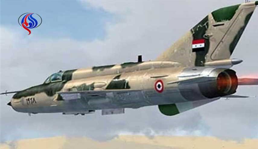 حملۀ جنگنده های سوریه به داعش در دیرالزور