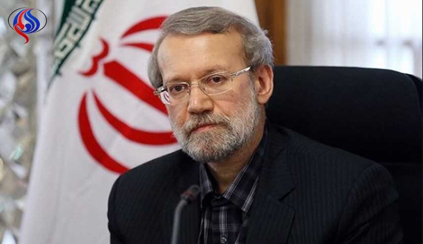 لاريجاني: الاميركيون يتحدثون بوقاحة عن الانتخابات الايرانية