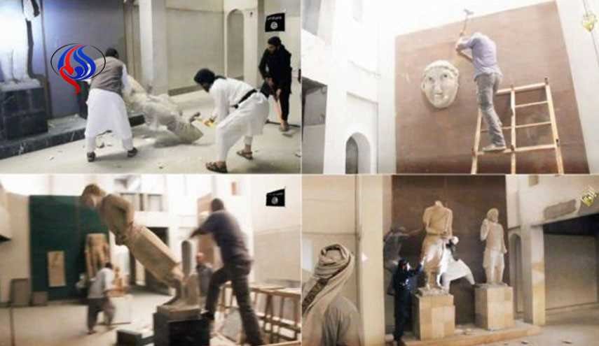 عکسهایی از موزه موصل پس از داعش