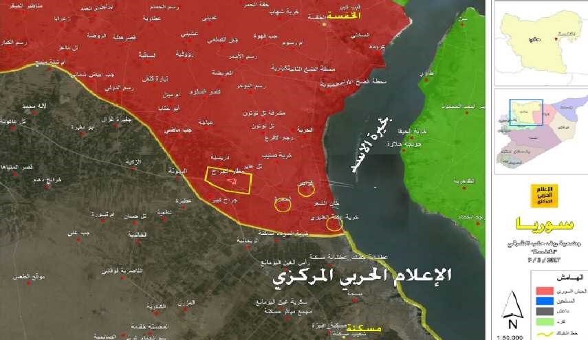 بالخريطة….أين اصبح الجيش السوري في ريف حلب الشرقي؟