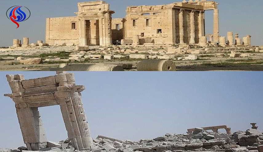 خسارات آثار باستانی تدمر اعلام شد