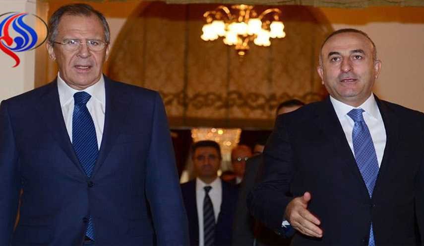گفتگوی وزیران خارجه روسیه و ترکیه در باره آستانه