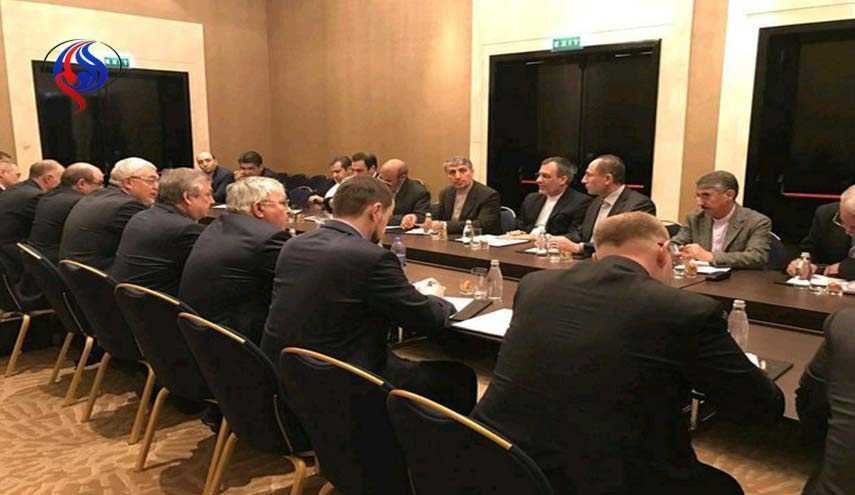 اجتماع روسي ايراني في استانا وعبد الرحمانوف يلتقي الوفد السوري (صور)