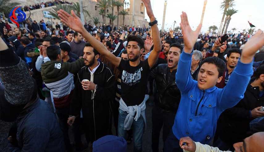 خشم در پایتخت لیبی ... حمله به شورای ریاست‌جمهوری