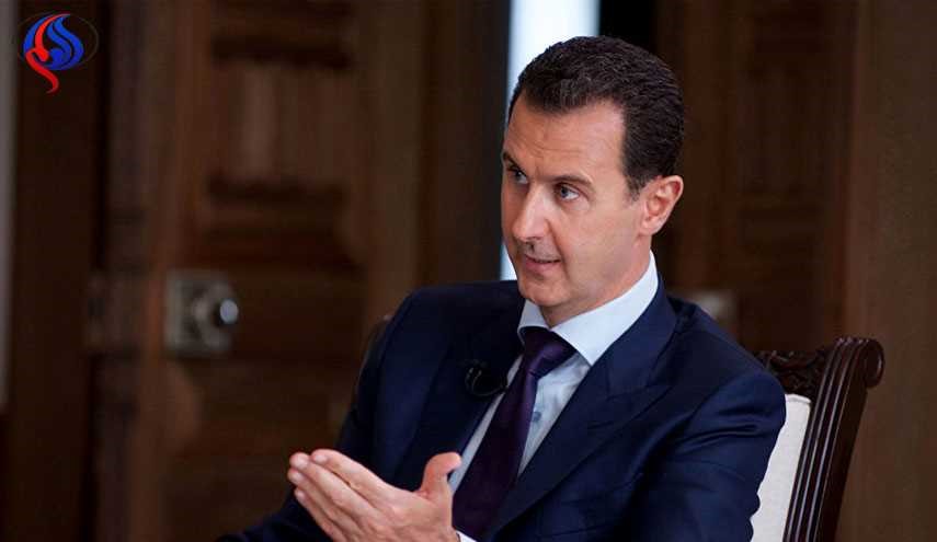 الأسد يرد على تهديد 