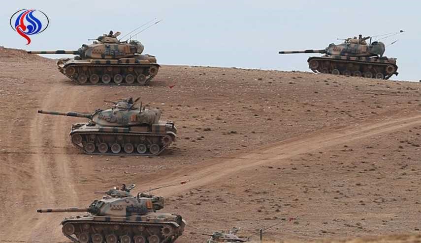 ارتش ترکیه یک روستای سوریه را گلوله باران کرد
