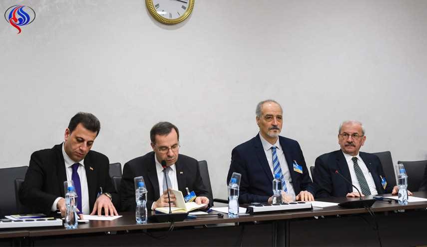 نشست هیئت رسمی سوريه و سازمان ملل در ژنو