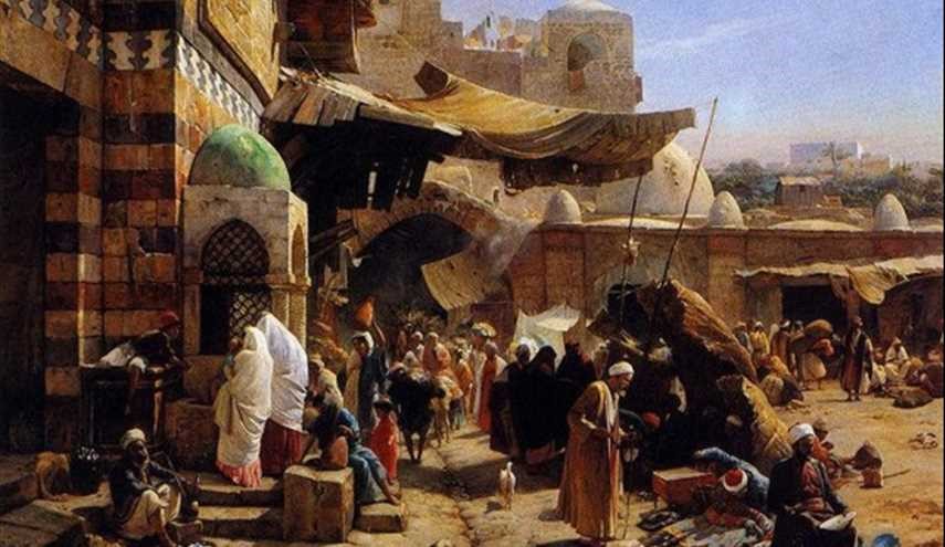 لوحات فنية عن تاريخ مدينة يافا في فلسطين المحتلة بريشة الفنان الألماني باورنفايند