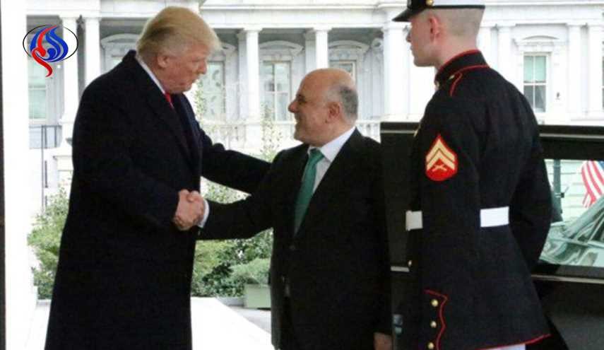 تمجید ترامپ از شجاعت مردم عراق در گفتگو با العبادی