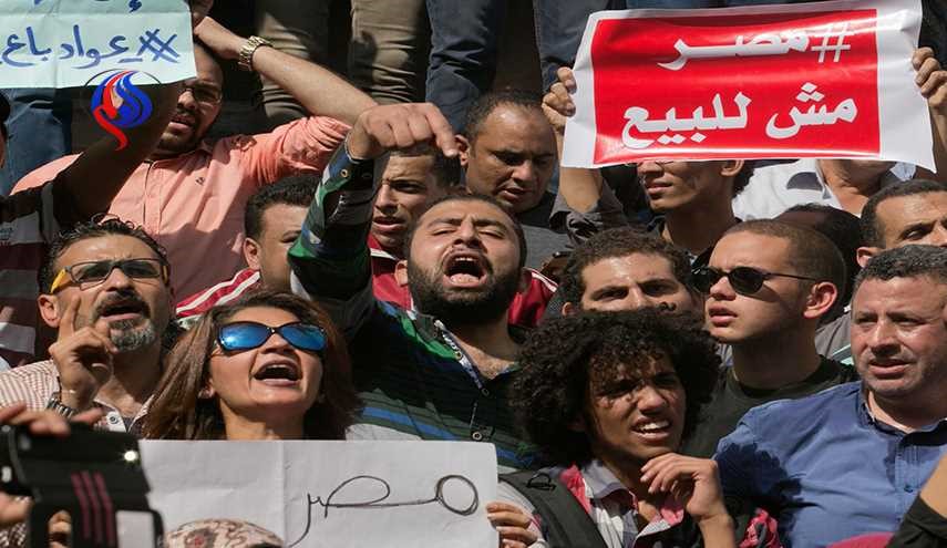 افزایش مخالفت مصری‌ها با توافقنامه ترسیم مرز با عربستان