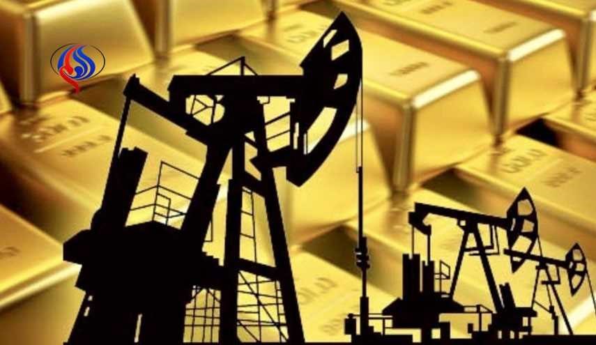 افزایش بهای نفت/ نزول اندک طلا