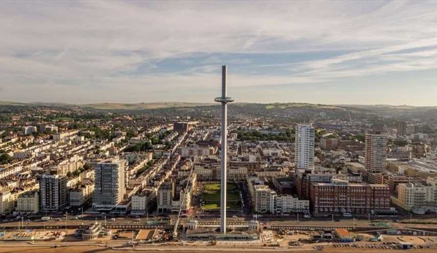 تعرف على برج i360 .. أنحف برج مراقبة في العالم في مدينة برايتون البريطانية!