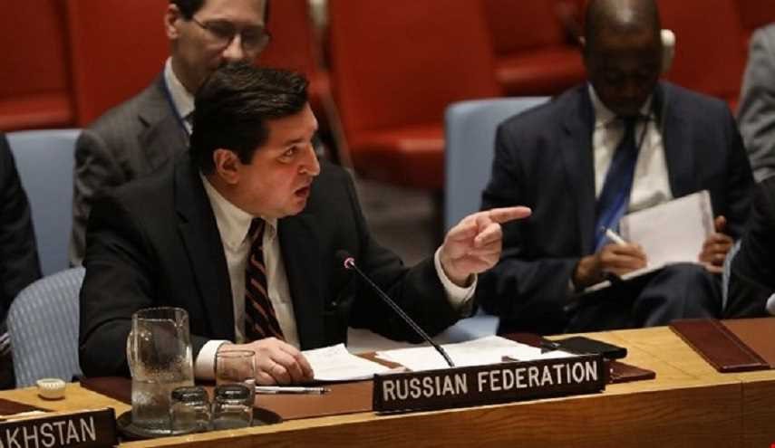مندوب روسيا في مجلس الأمن يصرخ بوجه نظيره البريطاني