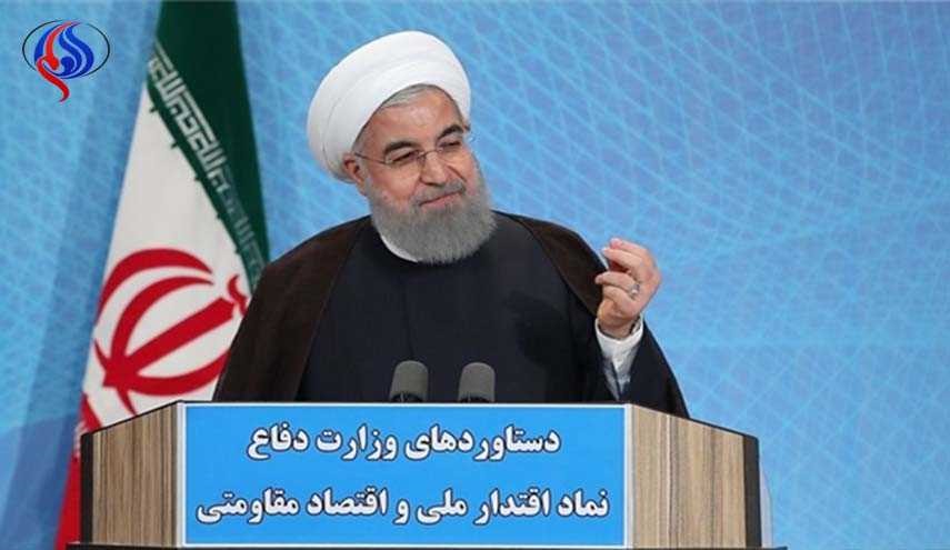 الرئيس روحاني: لاناخذ اذنا من احد لصناعة الصواريخ والطائرات