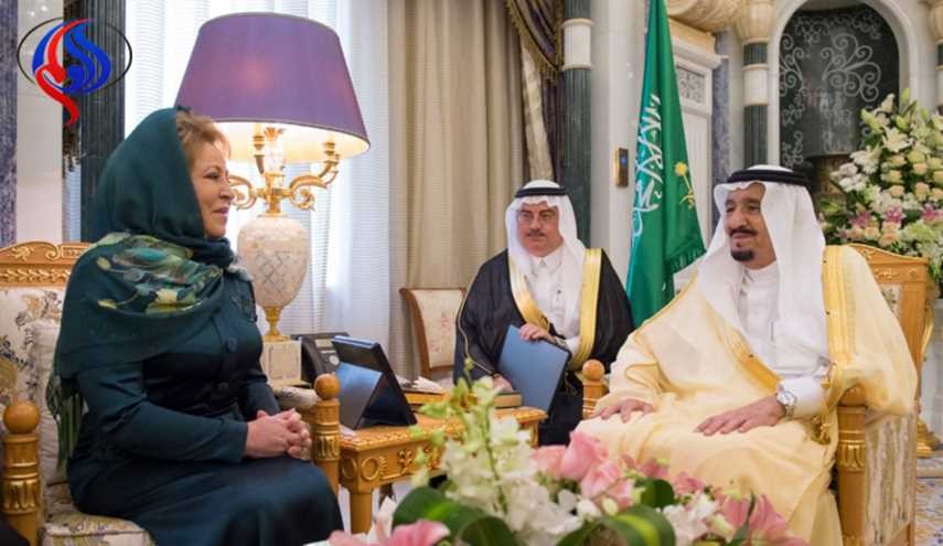 بعد لقائها الملك السعودي.. ماتفيينكو:  لن نسمح بإطاحة الرئيس السوري بالقوة!