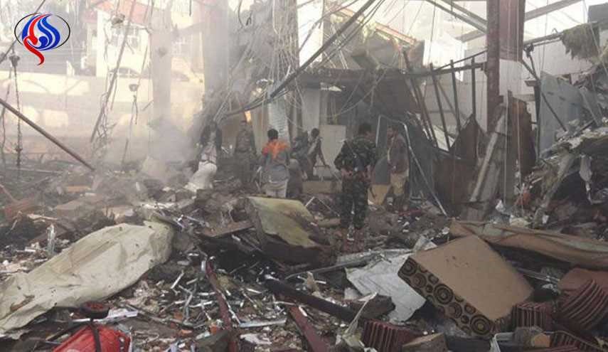 حملات  گسترده جنگنده‌های سعودی به استان حجۀ یمن