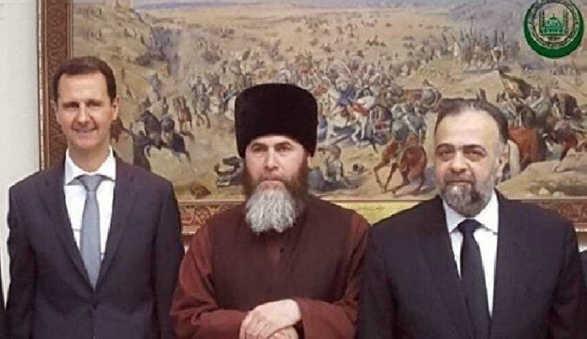 قادروف يكشف عن تفاصيل لقاء الأسد مع مفتي الشيشان
