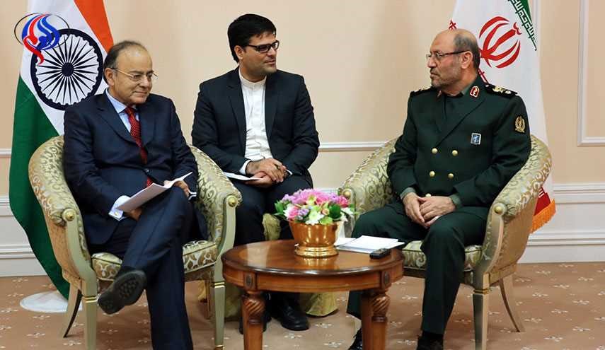 وزيرا الدفاع الايراني والهندي يؤكدان على مكافحة الارهاب