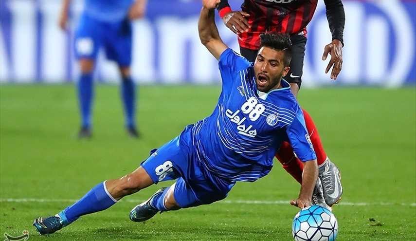 مباراة فريقي الاستقلال الايراني والأهلي الاماراتي