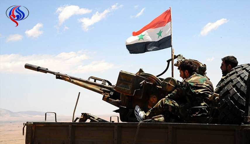 الجيش السوري يستهدف تجمعات 