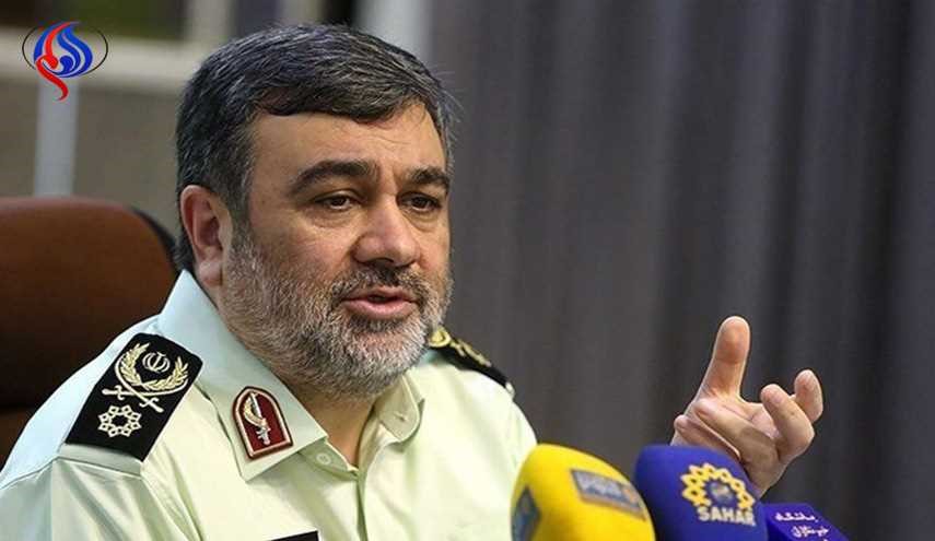 قائد الامن الداخلي الايراني يهدد بالرد  على اعتداء ميرجاوة