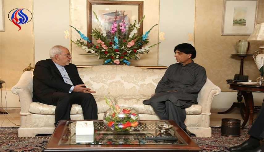 دیدار ظریف و وزیر کشور پاکستان