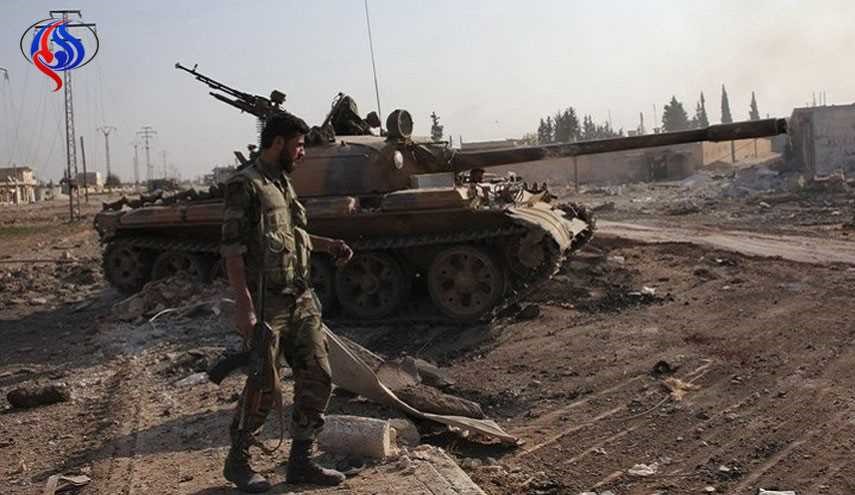 الجيش السوري يتقدم بريف حمص ويدمر مواقع داعش ومستودعاتها