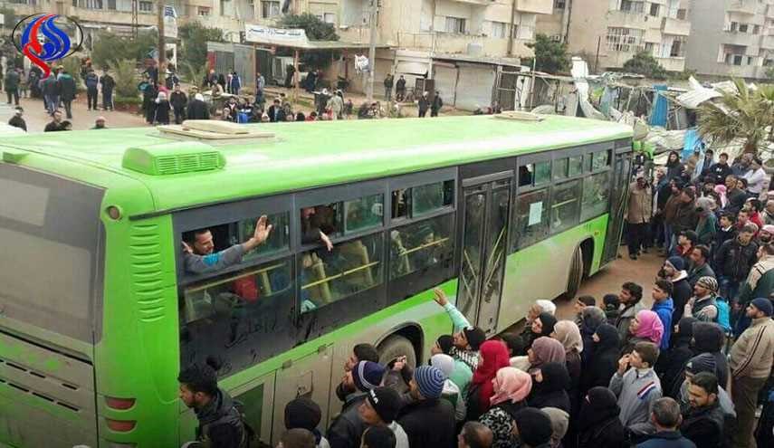 الباصات الخضراء في مخيم اليرموك!