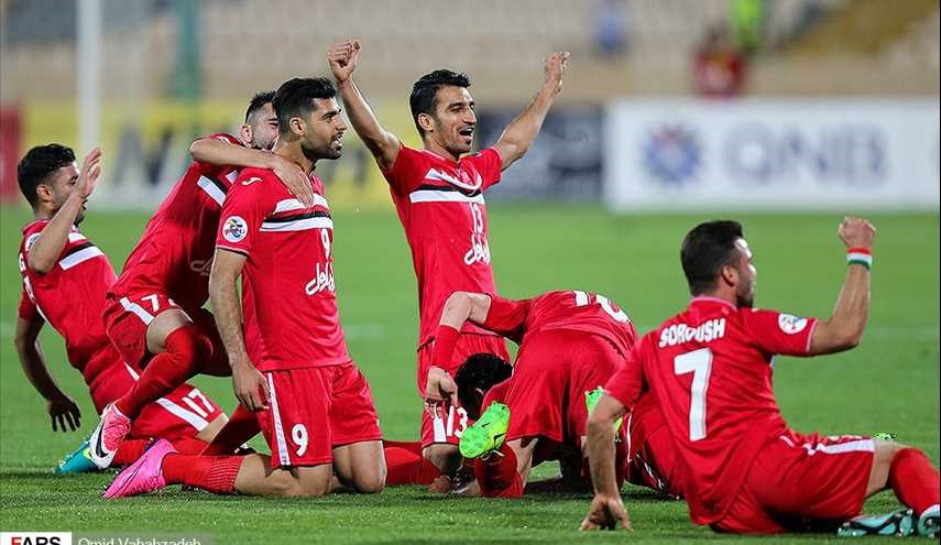 مباراة فريق برسبوليس طهران والوحدة الاماراتي /صور