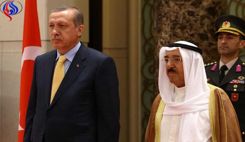 لماذا اصطحب أردوغان معه طاقم مسلسل تركي الى الكويت؟